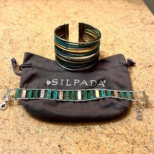 Silpada Turquoise Cuff & Bracelet